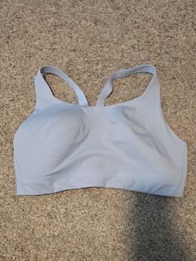 Light Blue Women's Seamless Sports Bra